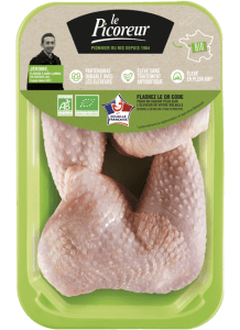 Cuisse de poulet blanc bio - Le Picoreur