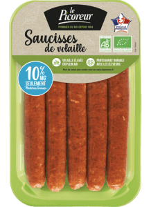 Merguez de volaille bio - Le Picoreur