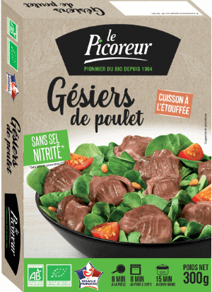 Gesiers de poulet bio - Le Picoreur